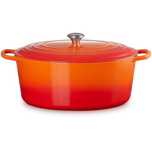  Le Creuset 21178400902430 Dutch oven 13.9 L Orange, Red Slike