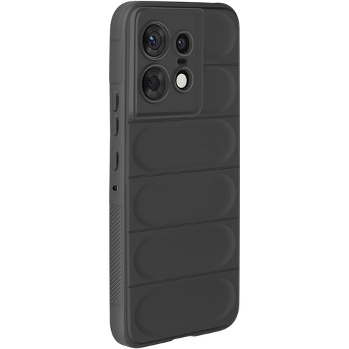AVIZAR Ovitek za Motorola Edge 50 Pro Odporen na udarce Silikon Teksturiran vzorec 3D, Črna, (5000011348) Cene