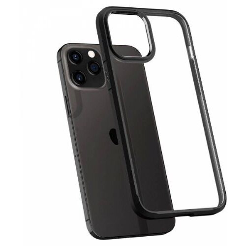 Spigen ultra hybrid ovitek za iphone 12 pro max mat črn Slike