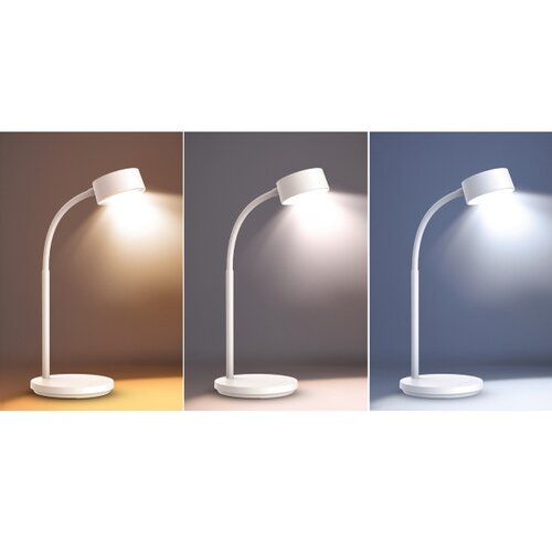 Solight WO3000-W - LED prigu&amp;scaron;iva stona lampa LED/4,5W/5V 3000/4000/6500K bela Slike