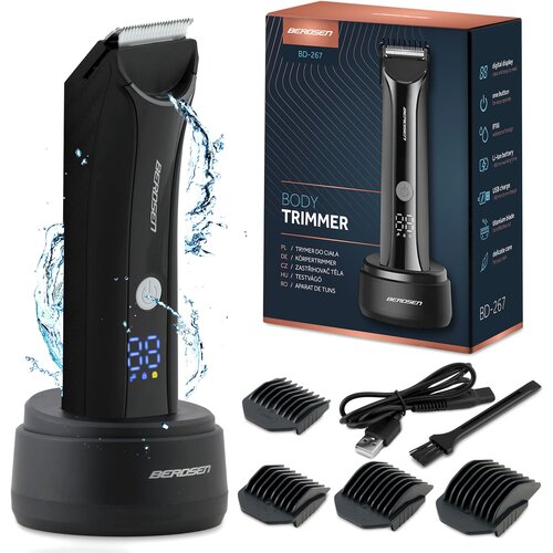 Berdsen BD-267 Professional Hair Clipper for Precision Grooming, (21740353) Cene
