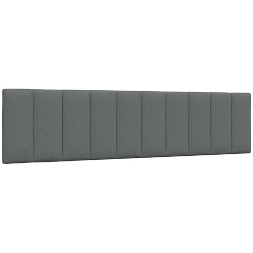  Okvir za krevet bez madraca Hanko tamnosivi 200x200 cm od tkanine Slike
