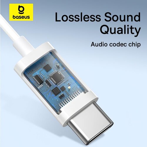 Baseus žičane slu&amp;scaron;alice usb-c encok CZ17 bijele A00170000213-Z1 Slike