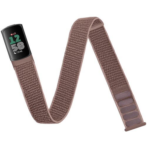 INF kompatibilen z fitbit Charge5/6 trak iz najlona z ježkom, roza pink, (5000079243) Cene