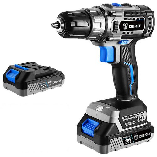  20V akumulatorski brezkrtačni vijačnik 2x 1,5Ah Li-ion LED Cene