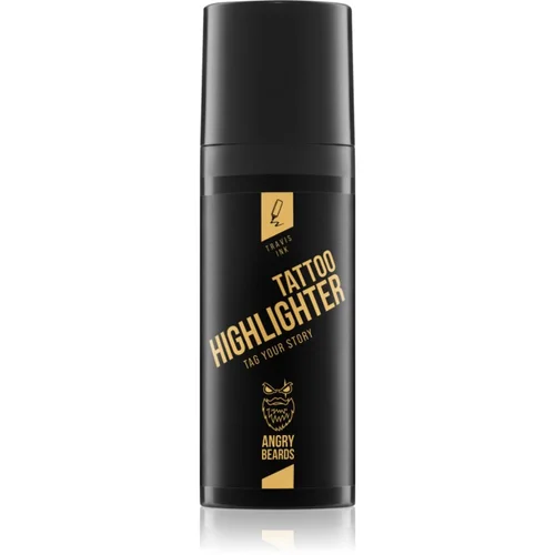 Angry Beards Travis Ink Tattoo Highlighter hranjiva krema za tetovaže 50 ml