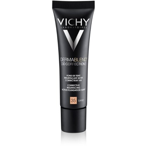 Vichy Dermablend 3D Correction korektivni gladilni tekoči puder SPF 25 odtenek 35 Sand 30 ml Cene