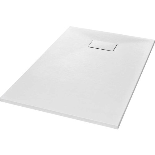 VidaXL Kada za tu&amp;scaron; SMC bijela 120 x 70 cm Slike