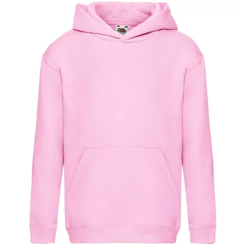Fruit Of The Loom Pink Hooded Sweat