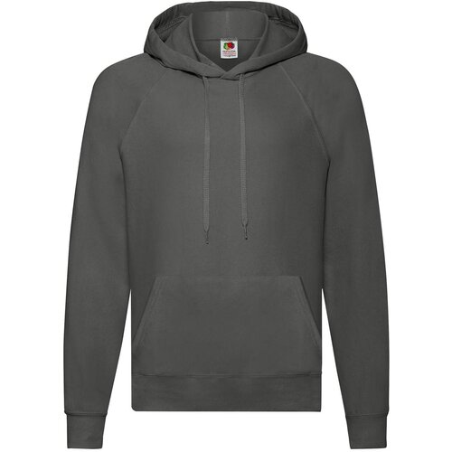 Fruit Of The Loom Grafitowa bluza męska z kapturem Lightweight Hooded Sweat Cene