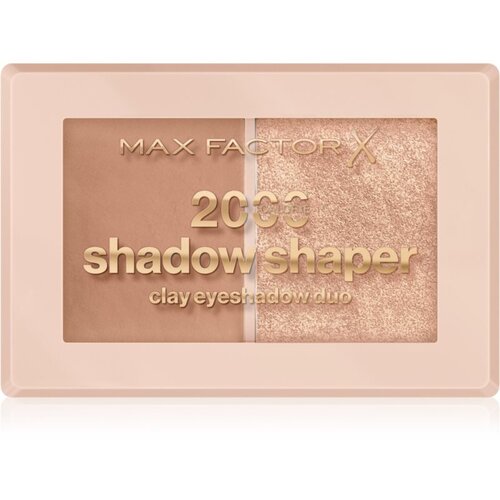 Max Factor 2000 Calorie Shadow Shaper duo sjenila za oči nijansa 020 Bronze Glaze 4 g Cijene