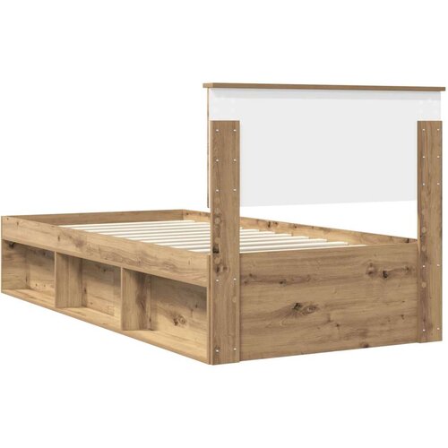  Okvir za krevet Umjetnička hrastovina 100 x 200 cm Slike