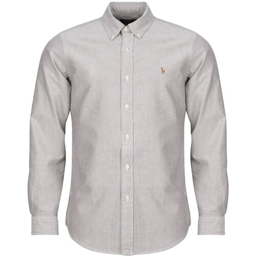 Polo Ralph Lauren Srajce z dolgimi rokavi CHEMISE COUPE DROITE EN OXFORD Kostanjeva Slike