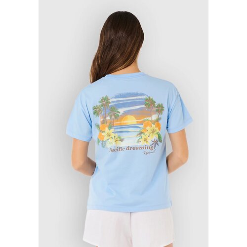 Rip Curl Poolside Relaxed T-shirt light blue Slike