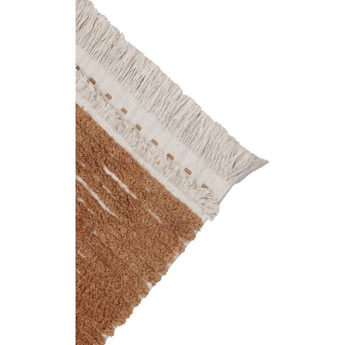 Lorena Canals Ciglasta/bež pamučna staza 80x230 cm Duetto Toffee &amp;ndash; Slike