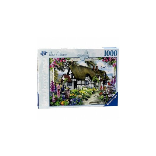 Ravensburger Puzzle (slagalice) – Seoska kuća sa ružama RA15585 Slike