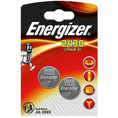 Energizer Gumbna baterija CR 2430 litijeva CR2430 2er 290 mAh 3 V 2 kosa, (20430773) Cene