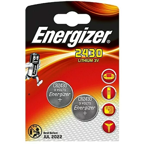 Energizer Plosnata baterija (CR2430, 3 V)