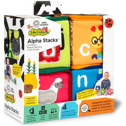 Kids II Baby Einstein mekane kocke abeceda Slike