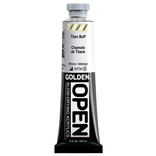  GOLDEN OPEN akrilna boja koja se sporo suši 59 ml | 7370 Titanium Cream Cene