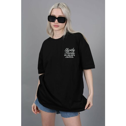 Madmext T-Shirt - Black - Oversize Cene