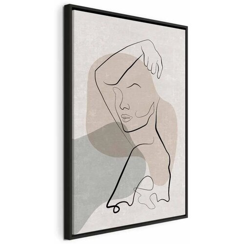  Slika - Romantic Morning (1 Part) Vertical 40x60 U crnom drvenom okviru Cene