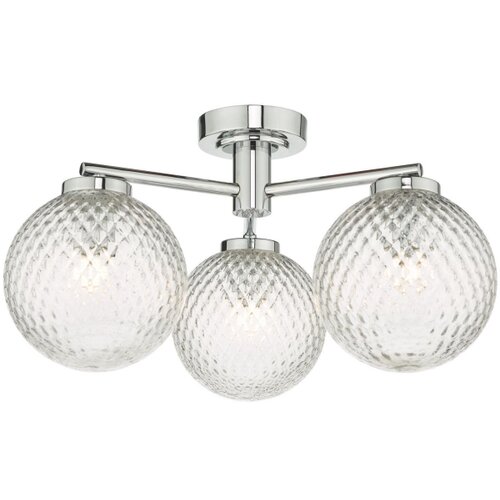  D&amp;auml;r Lighting WAY5350 - Kupatilski plafonski luster WAYNE 3xG9/3W/230V IP44 hrom Slike