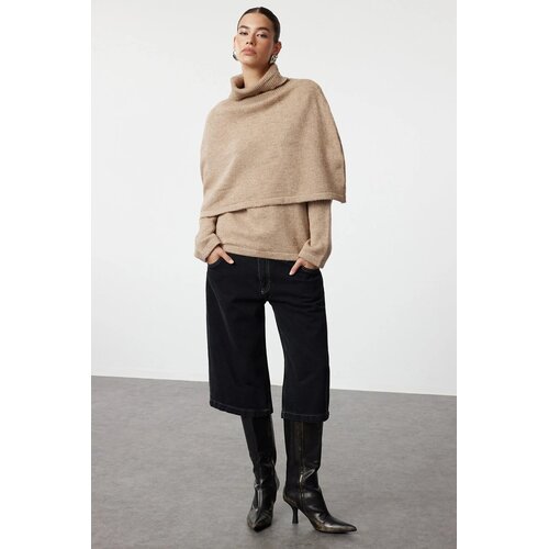 TRENDYOLMILLA ženski duks model TWOAW25KZ00161, taupe-bež Cene
