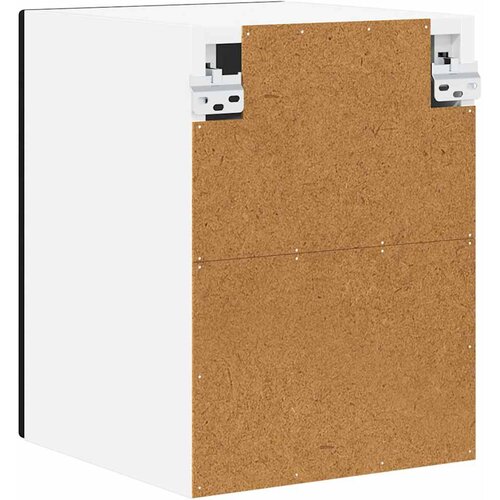  Ormar za Zid Lucca 2 pcs Crna 30 x 31 x 40 cm Konstruirano drvo Slike