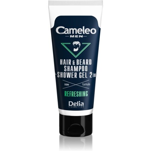 Delia &amp;Scaron;ampon za kosu i bradu + gel za tu&amp;scaron;iranje CAMELEO MEN 2u1 150ml Slike