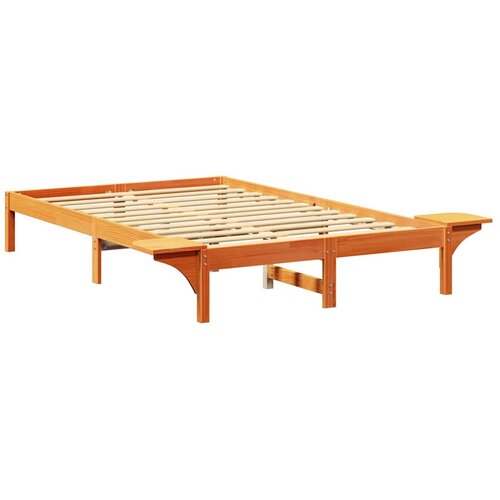  Krevetna konstrukcija Vosak smeđa 120 x 190 cm Slike