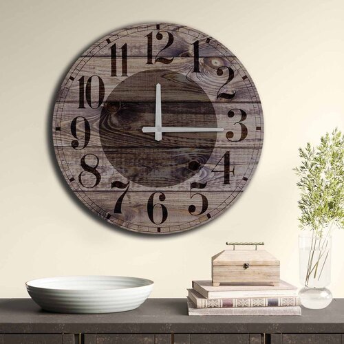 Wallity MDF Zidni sat 50cm Šareni Cene