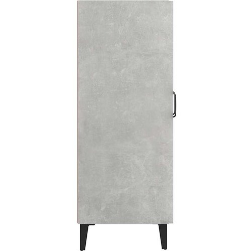  Komoda siva boja betona 69,5x34x90 cm od konstruiranog drva Slike