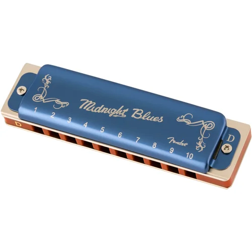 Fender HARMONICA MIDNIGHT BLUES D - usna harmonika - 0990702104