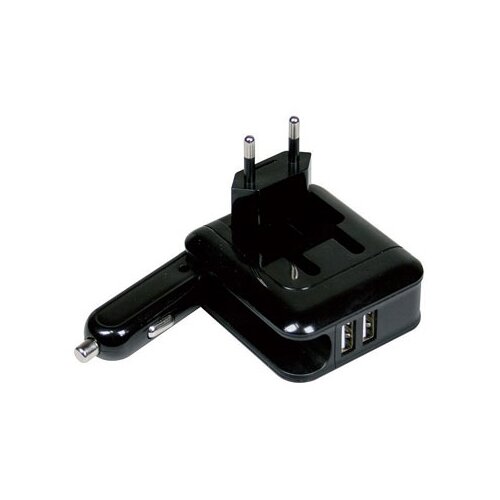 Mediacom Punjač Dual + auto punjač - M-USBCHCC2 Slike