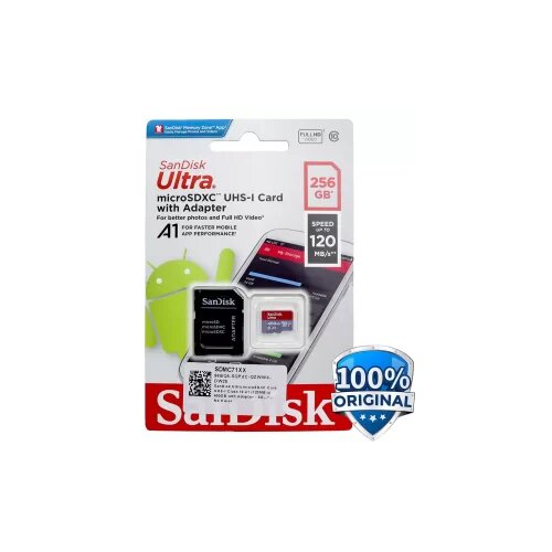 Memorijska kartica SD 256GB SANDISK Slike