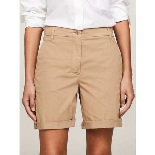 Tommy Hilfiger CO BLEND GMD CHINO SHORT Smeđa Slike
