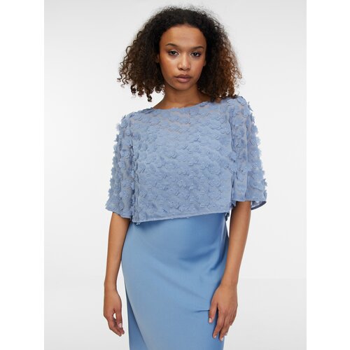 Orsay Light Blue Ladies Floral Blouse - Ladies Cijene