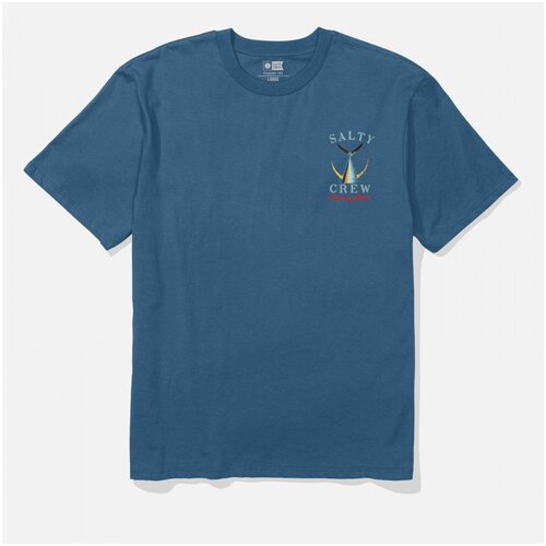 Salty Crew Majice s kratkimi rokavi Tailed s/s tee Modra Slike