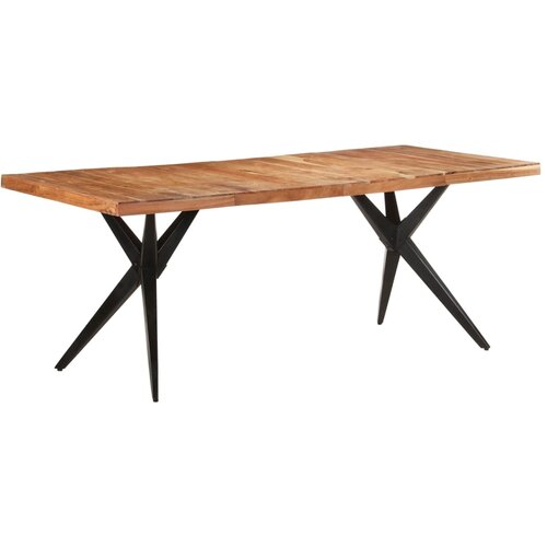 Furnova Jedilna miza 200x90x76 cm trden akacijev les, (21946938) Slike