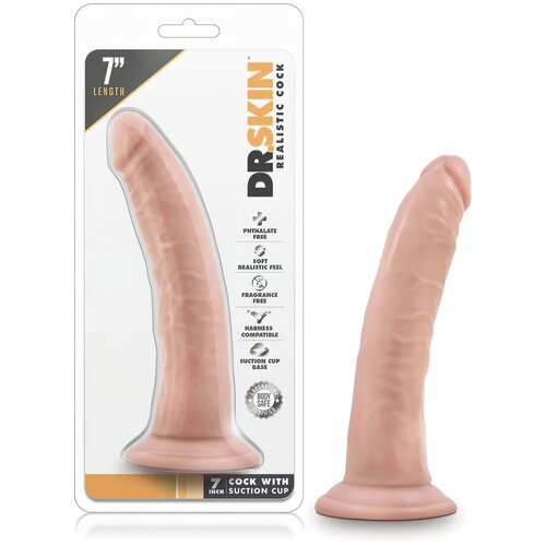 Dr Skin Dildo Dr. Skin - Realistisch, 18 cm, boja kože Cene