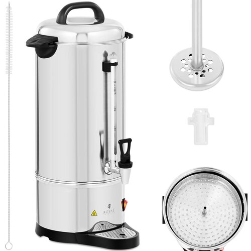 Royal Catering infuzor za kavo/čaj s pipo in odcejalnikom 1200 w 9 l, (21618107) Cene