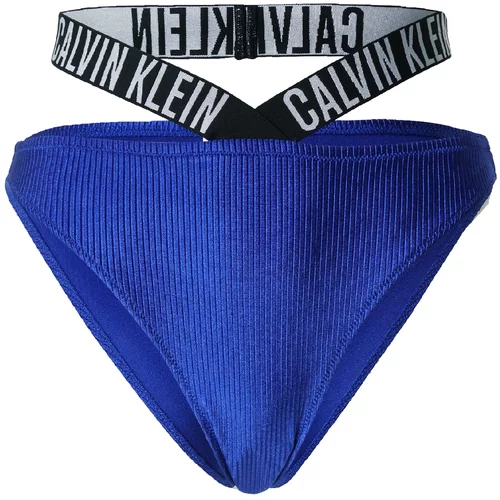 Calvin Klein Swimwear Bikini donji dio 'Intense Power' plava / crna / bijela