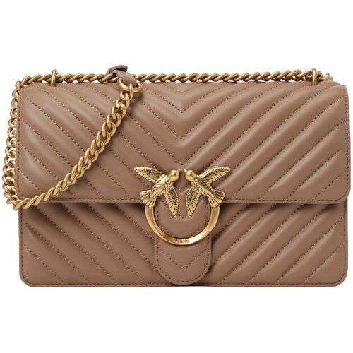 Pinko Ročna torba Love One Classic Dc PE 24 PLTT 100941 A0GK Rjava Cene