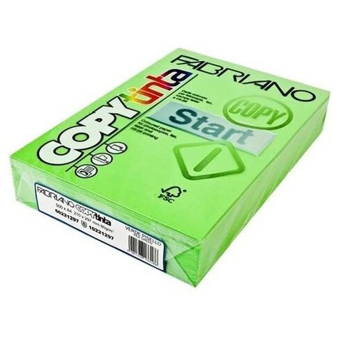 Color Copy Papir barvni a4 fabriano intenzivne barve 80gr (sv. zelena-verde pisello) Slike