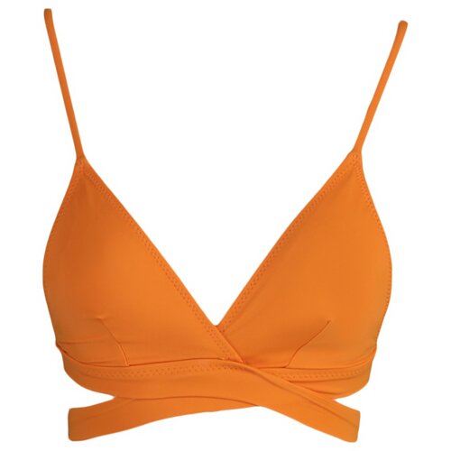 Trendyol Bikini Top - Orange - Plain Slike