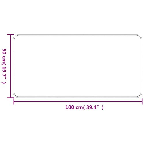  Tepih-staza s izgledom sisala platina 50 x 100 cm Slike