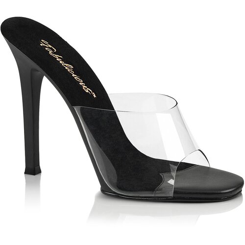 Pleaser USA Pleaser Gala-01 Clr-Blk/Blk Matte 41 Slike