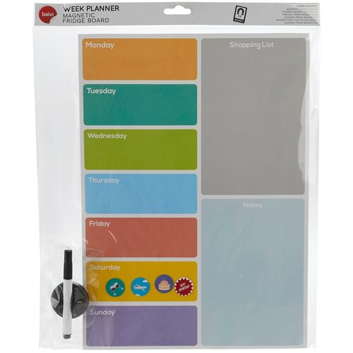 Balvi Magnetna tabla 30x42 cm Week Planner &amp;ndash; Slike