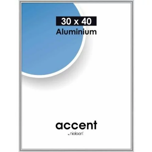  za sliko aluminij Accent (30 x 40 cm, srebrn)